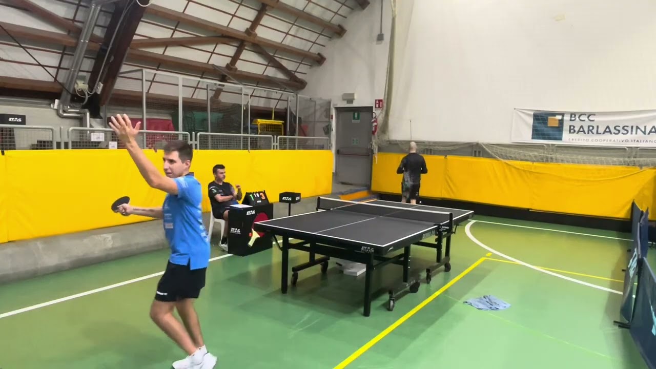 Campionato serie A2 para Cognetta (N.47 Italia) vs Chudzicki (N.5 MONDO) 0-3