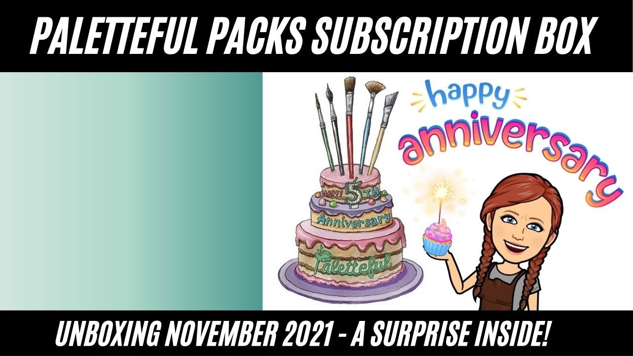 Unboxing Paletteful Packs November 2021 art subscription box