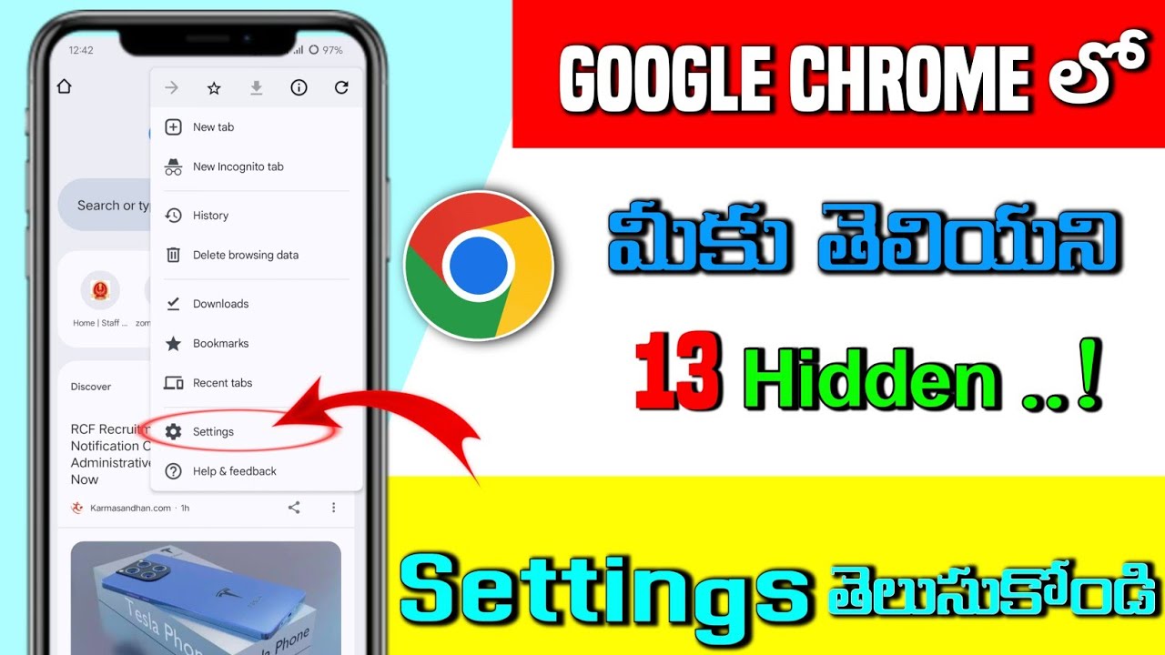 chrome browser hidden secret settings in telugu|chrome browser new settings in telugu|#chrome