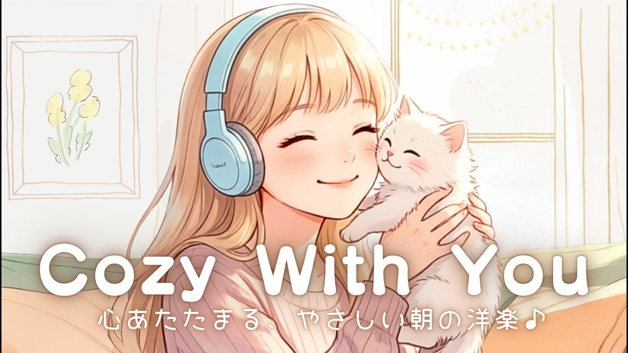 【洋楽】心がほっとする☘️ぬくもり感じる朝の音楽 ｜Cozy With You｜Chill Pop Playlist ♪