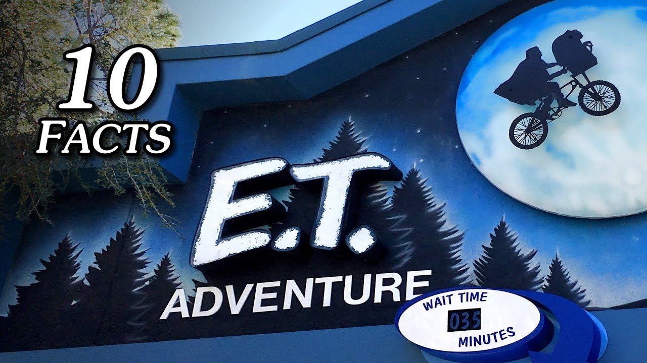 10 Facts: E.T. Adventure Ride at Universal Studios Florida