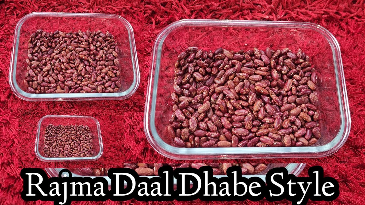 Kashmiri Razma Daal Dhabe Style Bahut Mazedar 