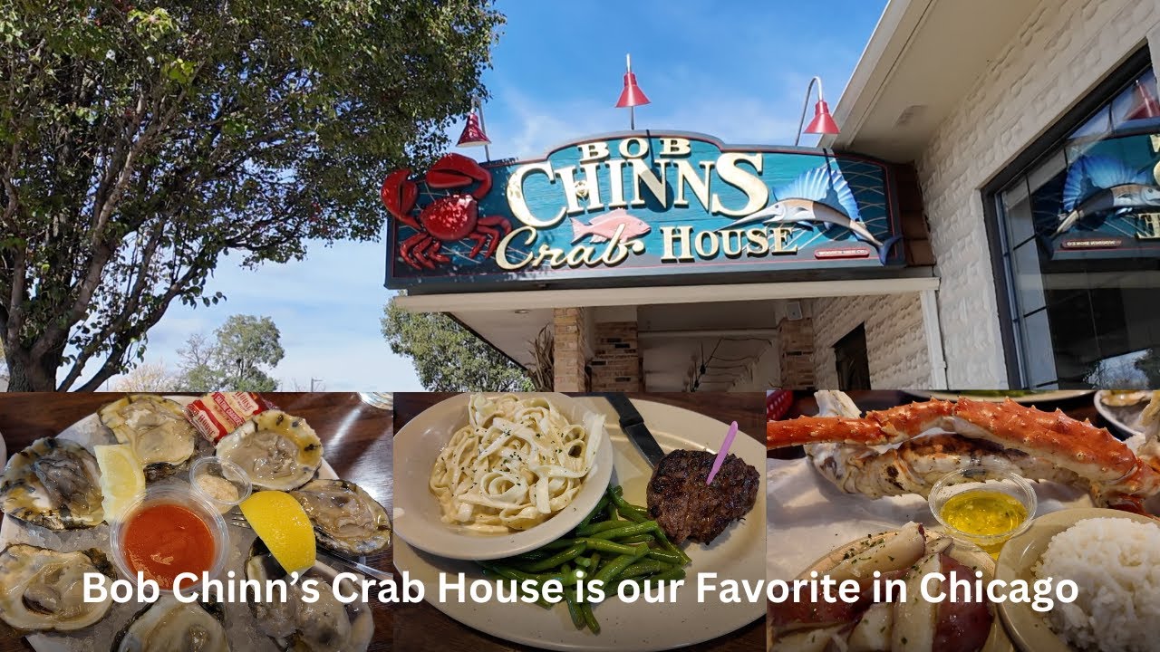 Travel Chicago: Bob Chinn's Crab House near Chicago, Illinois (Favorite Surf and Turf)