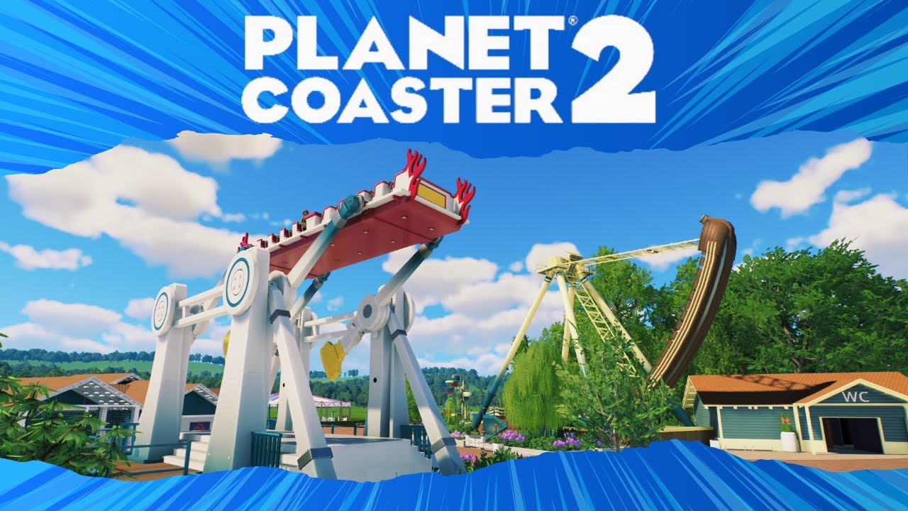 Planet Coaster 2 - Ep 4 | Customizing Flat Rides Build (Speedbuild & Timelapse)