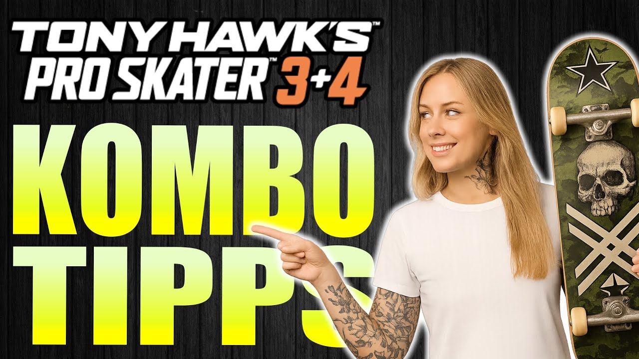 KOMBO TIPPS | Tony Hawks Pro Skater 3+4 | THPS | Kowinjo | deutsch | Gameplay Guide Combo Tricks PS5