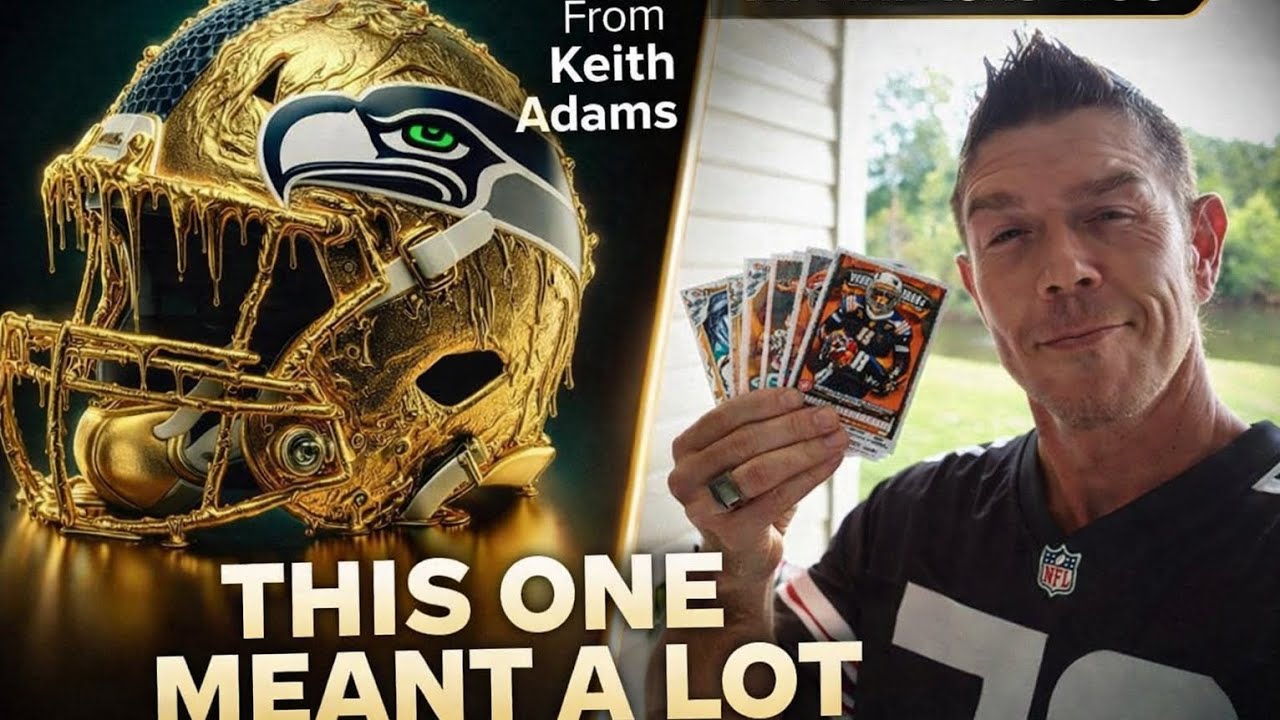 🏈 Football Card Mail Day from Keith Adams | This One Meant a Lot 🧡🤎