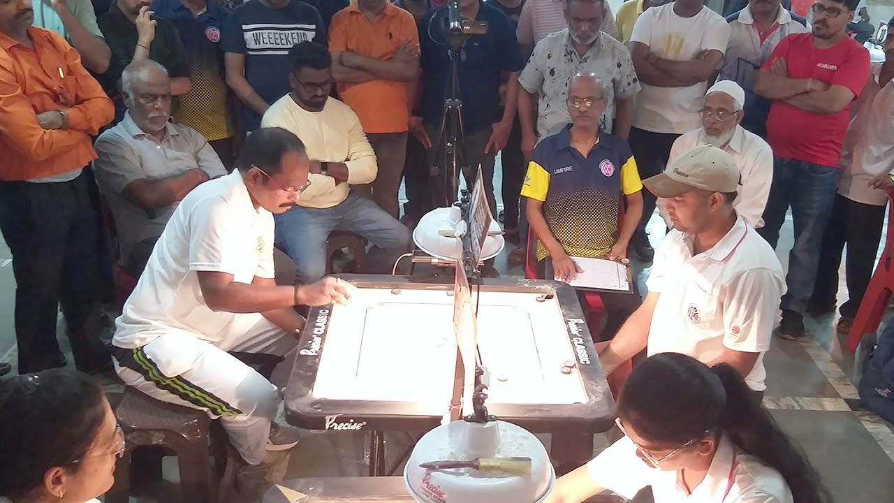 MCA Live Carrom : SF-2 (MS) | Mohammad Ghufran (Mumbai) vs Yogesh Pardeshi (Pune)