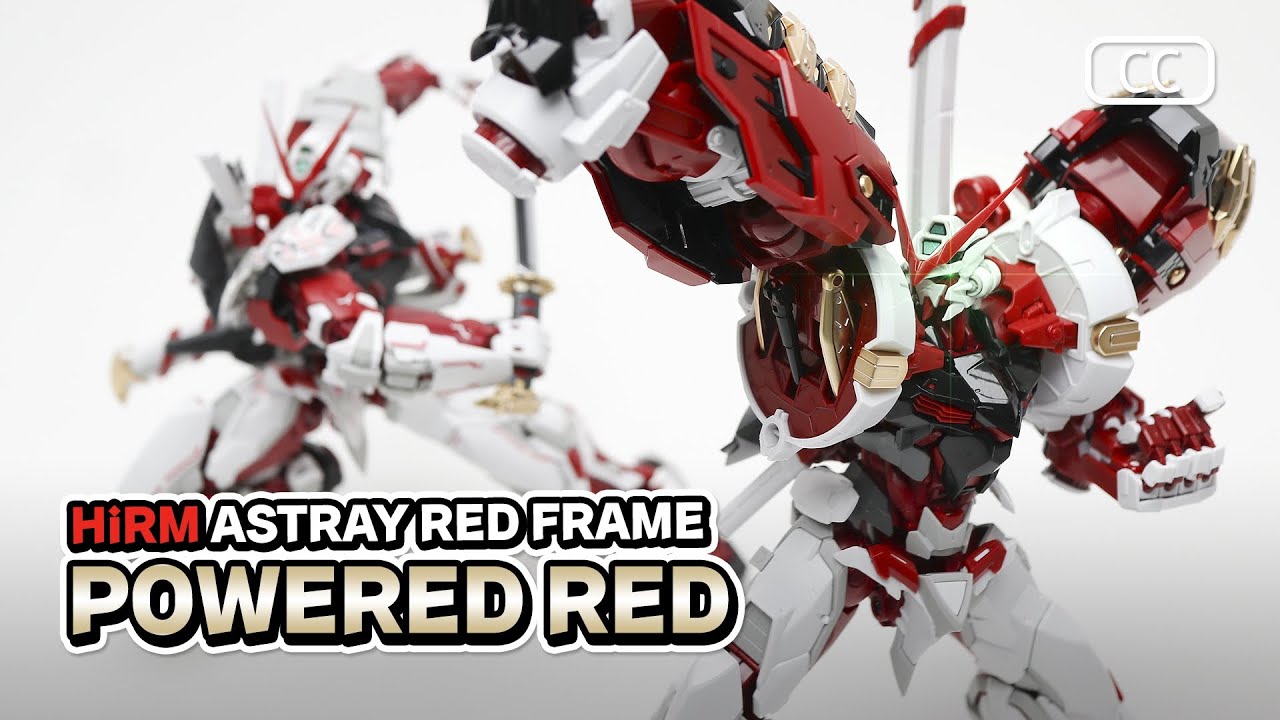 건프라 하이레졸루션 아스트레이 레드 프레임 파워드 레드 빠른 조립 리뷰.(HiRm Astray Red Frame Powered red)