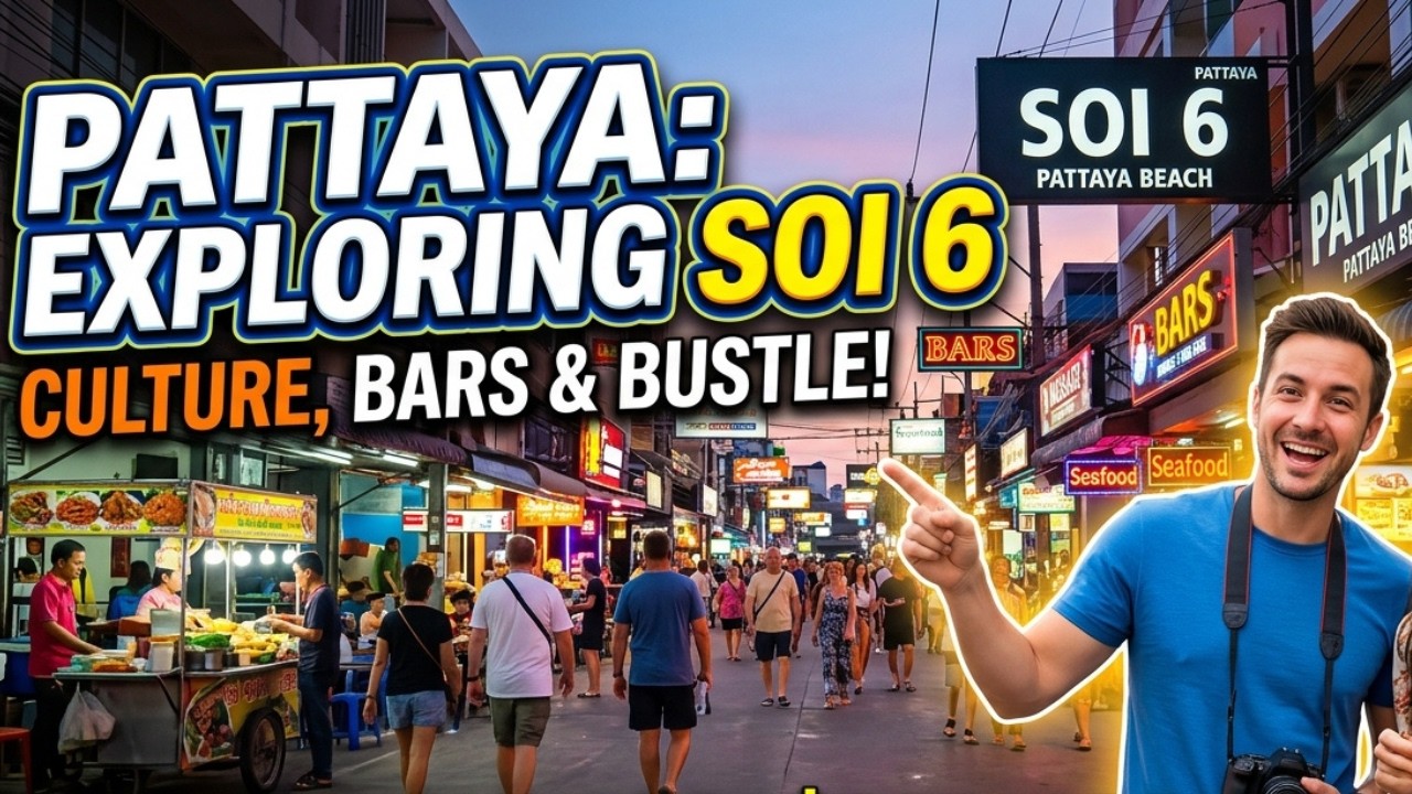Central Pattaya | Nightlife scenes | The most Famous Streets | 4K Ultra HD 60FPS | January 3, 2025