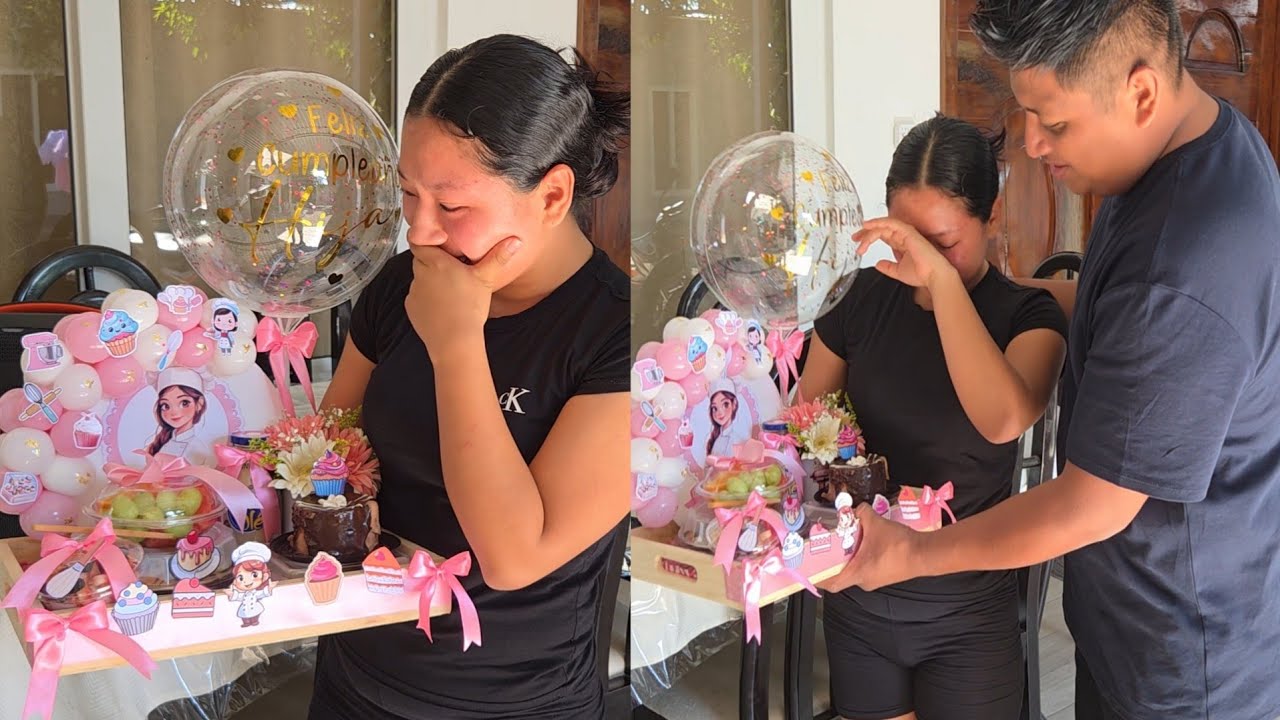 Faby llora al recibir Este regalo 🎁 de alguien. Que no esta con ella 😭