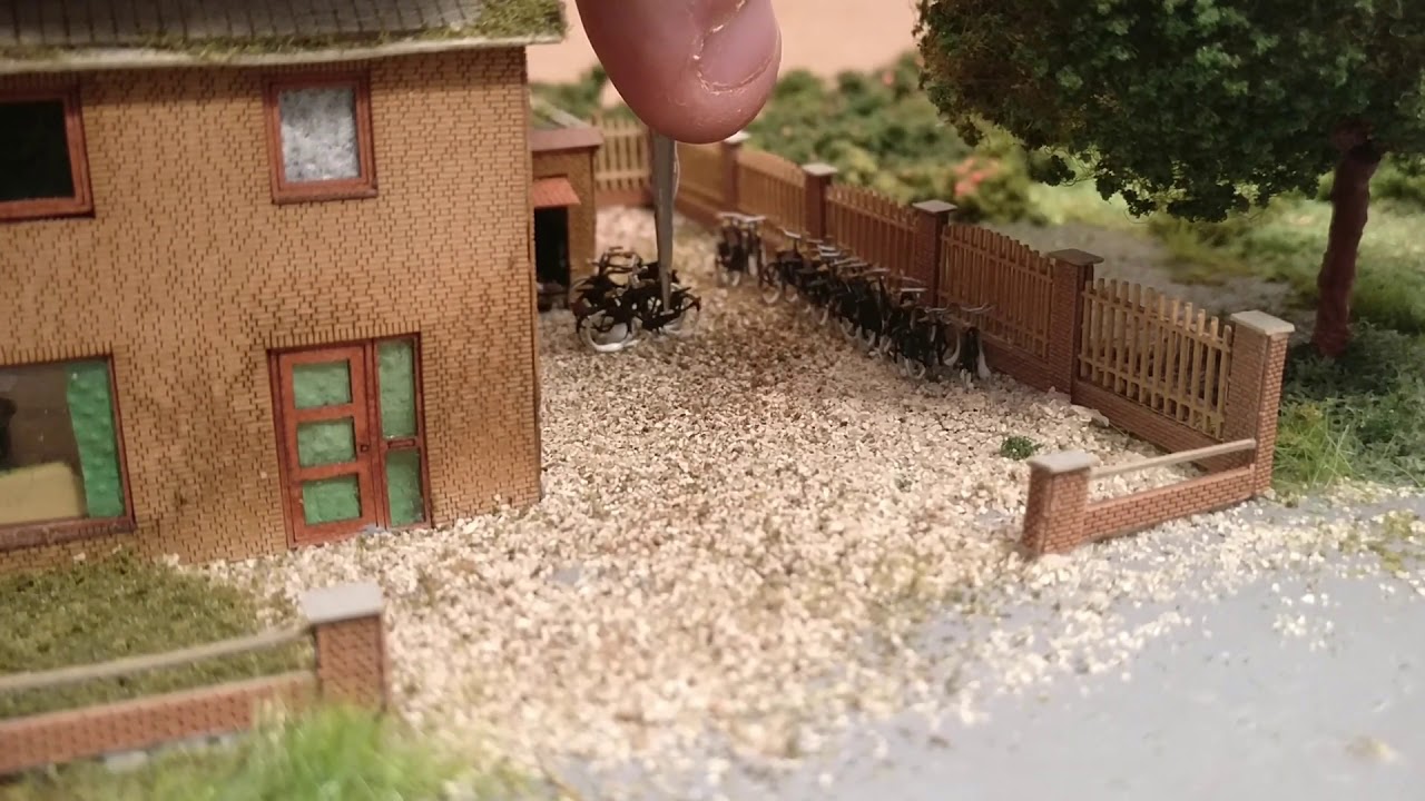 Hoontje´s How To: Markenburg huisje Oranjelaan 43 - De fietsenmaker maken