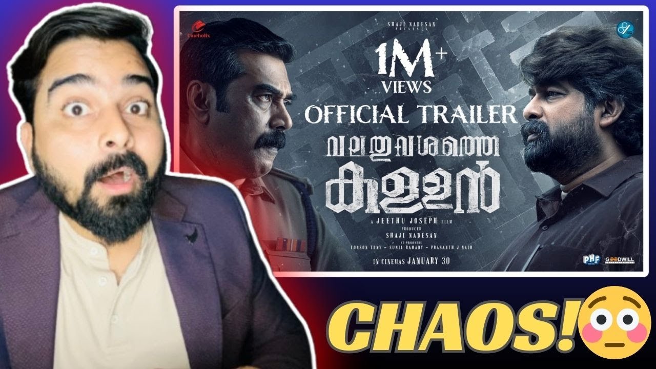 Valathu Vashathe Kallan Trailer Reaction & Review | Biju Menon x Joju George 🔥 Jeethu Joseph