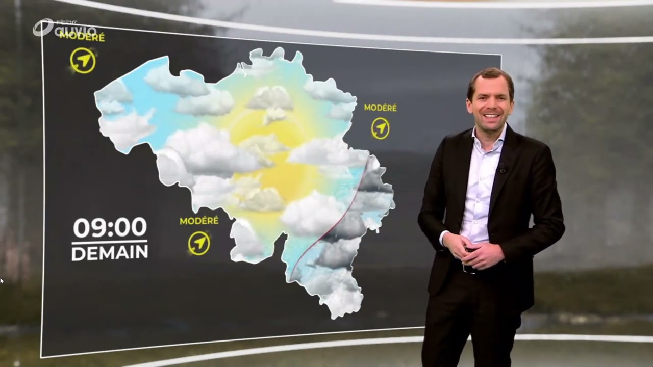 M&eacute;t&eacute;o Belgique pour le 23 jusqu'au 27 d&eacute;cembre 2022