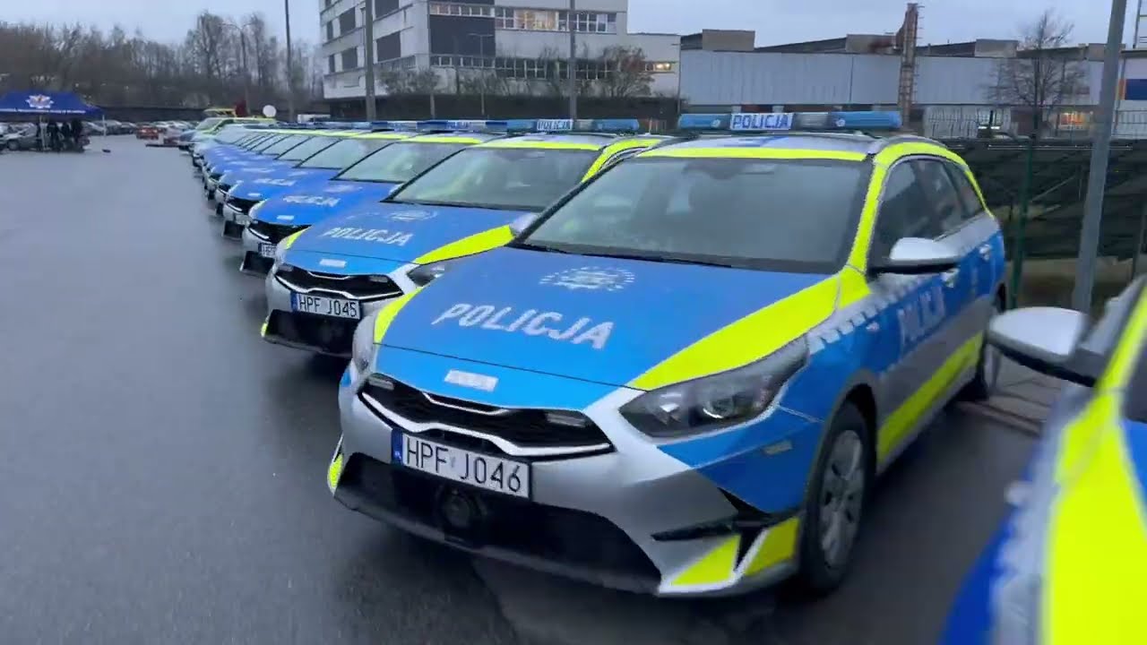 Nowe radiowozy dla łódzkich policjantów