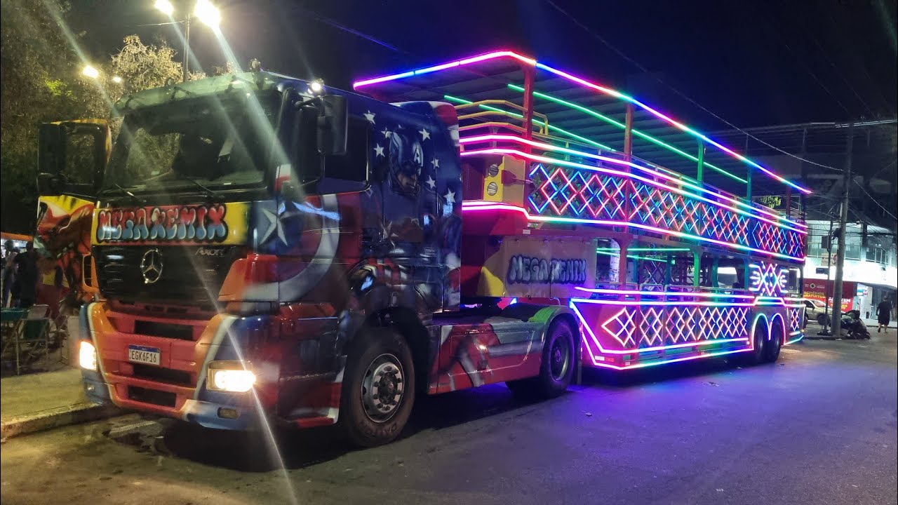 Super Estreia da Carreta Mega Remix em Ipatinga-MG (PARTE 1)