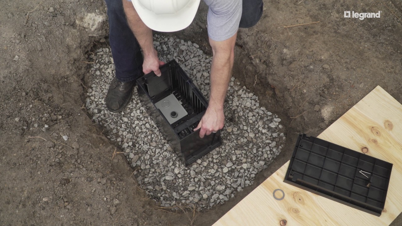 Wiremold: Outdoor Ground Box Full Installation