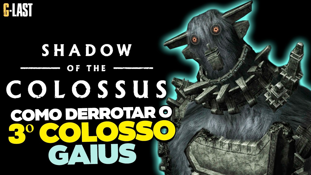 COMO DERROTAR O TERCEIRO COLOSSO EM SHADOW OF THE COLOSSUS