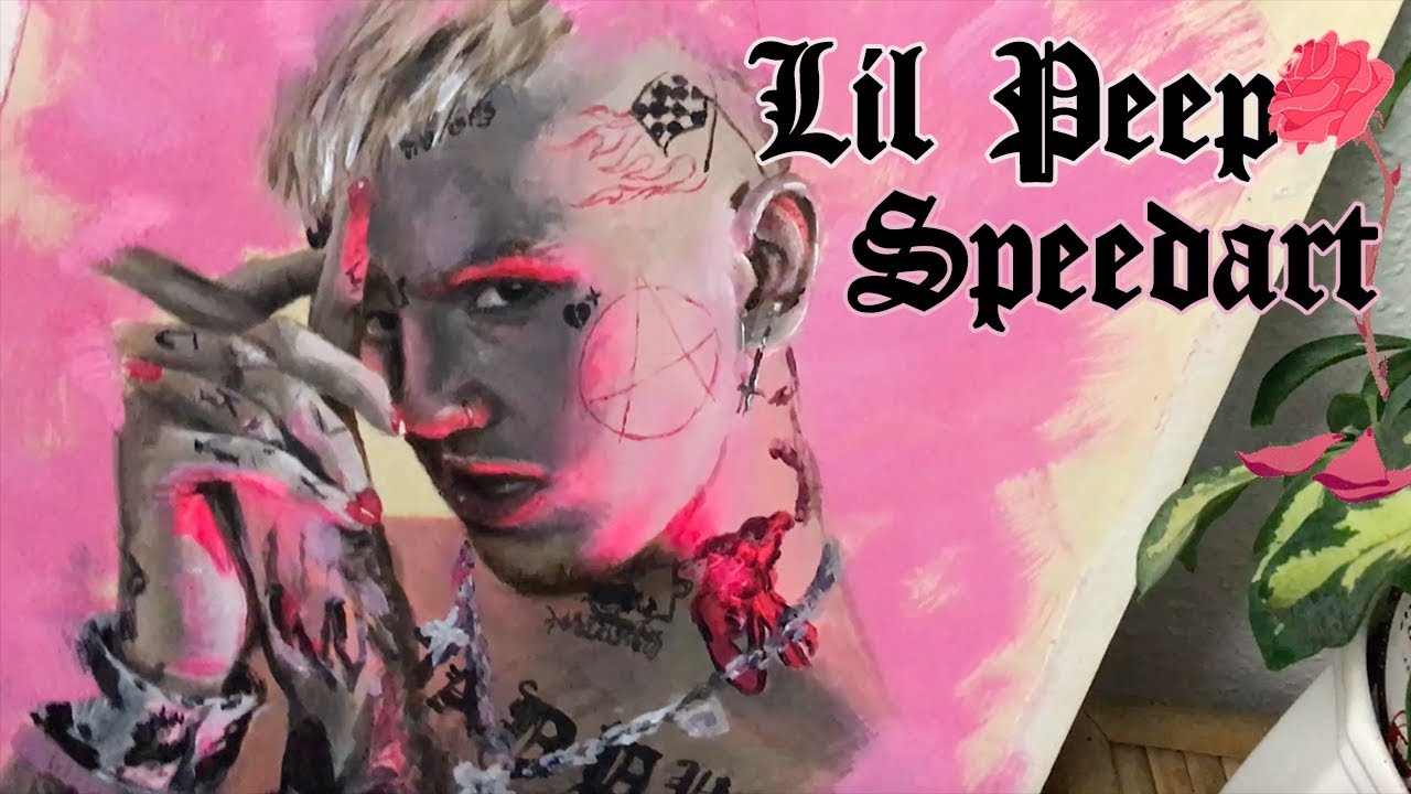 LIL PEEP - speedart  💖 RIP