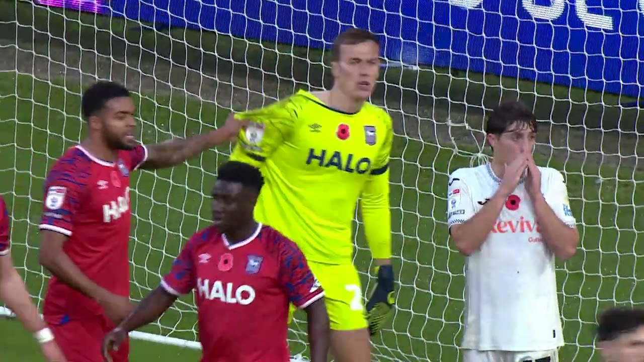 Swansea City v Ipswich Town Highlights