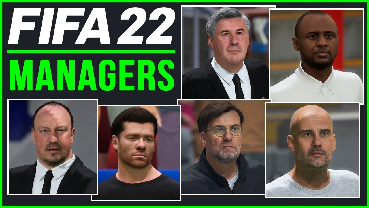 FIFA 22 | ALL 31 REAL MANAGERS ft. NEW FACES & MORE