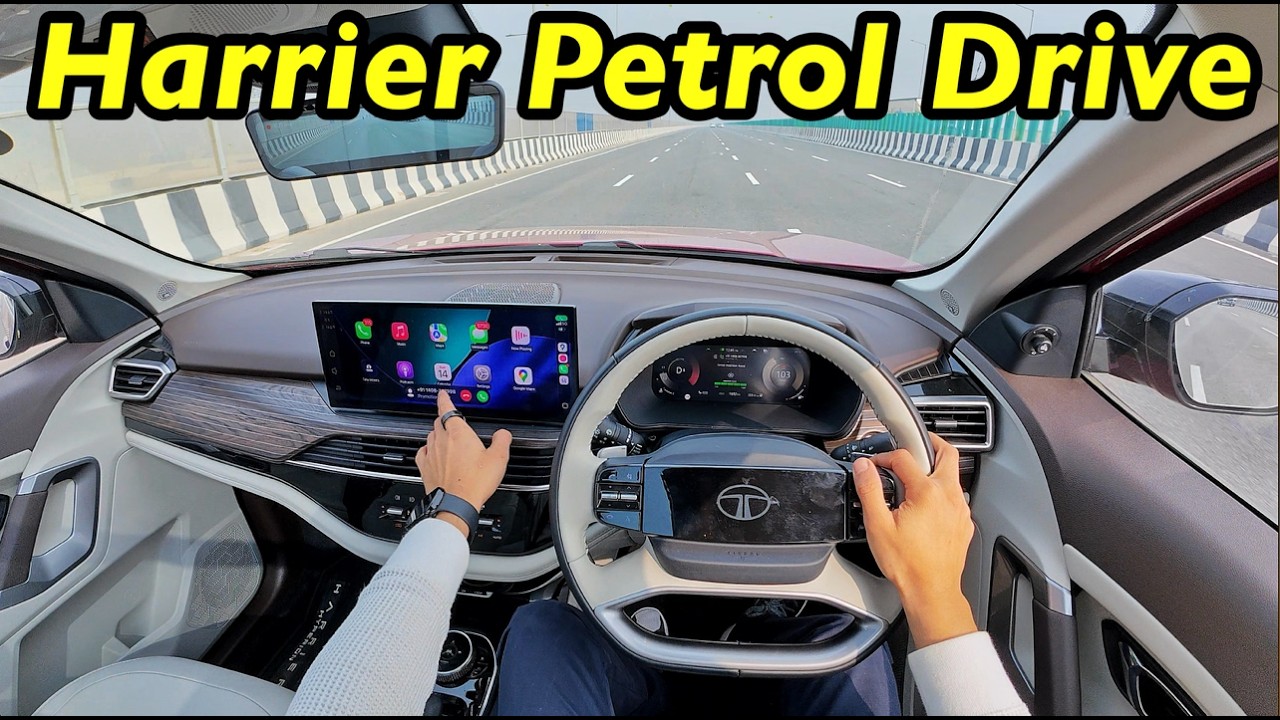 Tata Harrier Petrol Drive Pros & Cons - New Features 🔥 ⁨@Aayushssm⁩