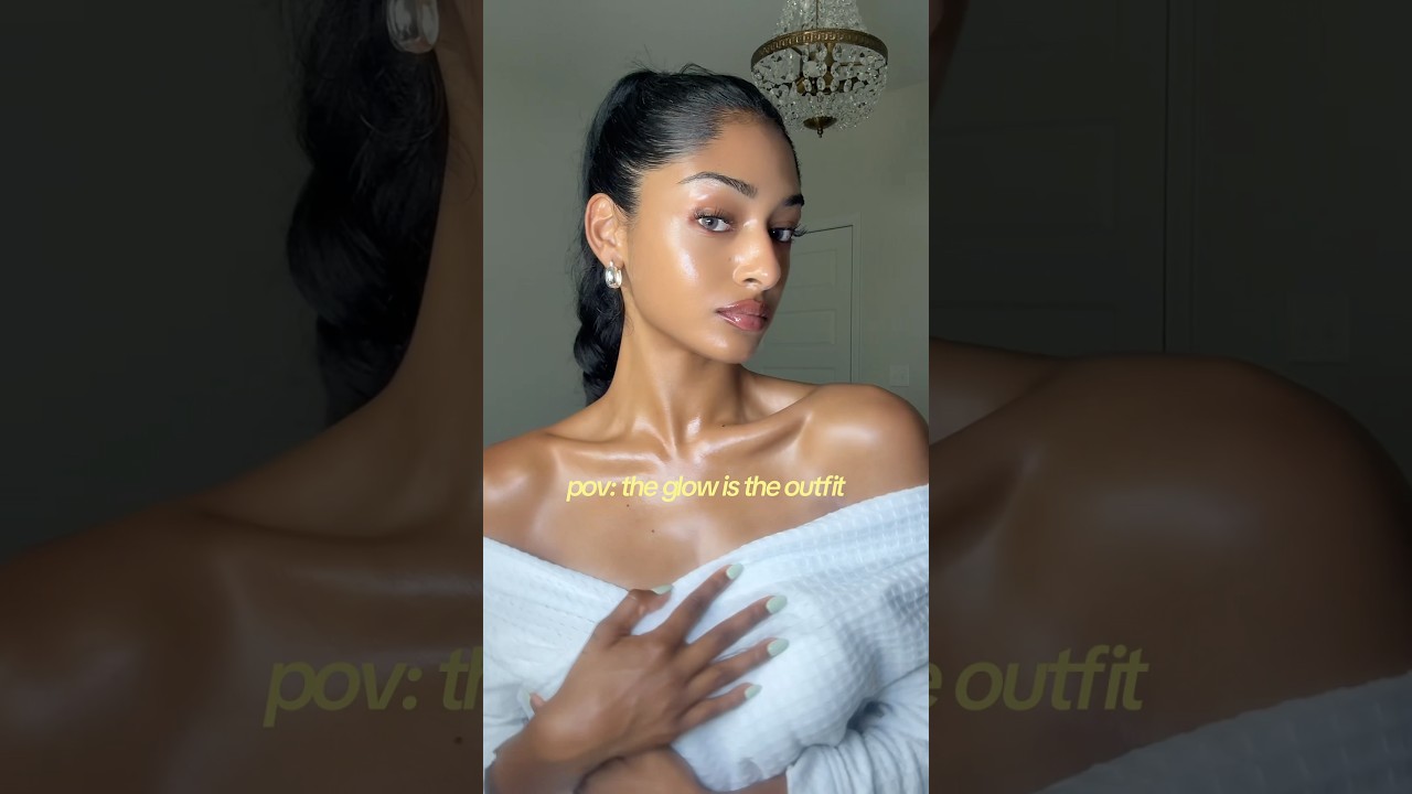 the BEST body oil for glowy skin