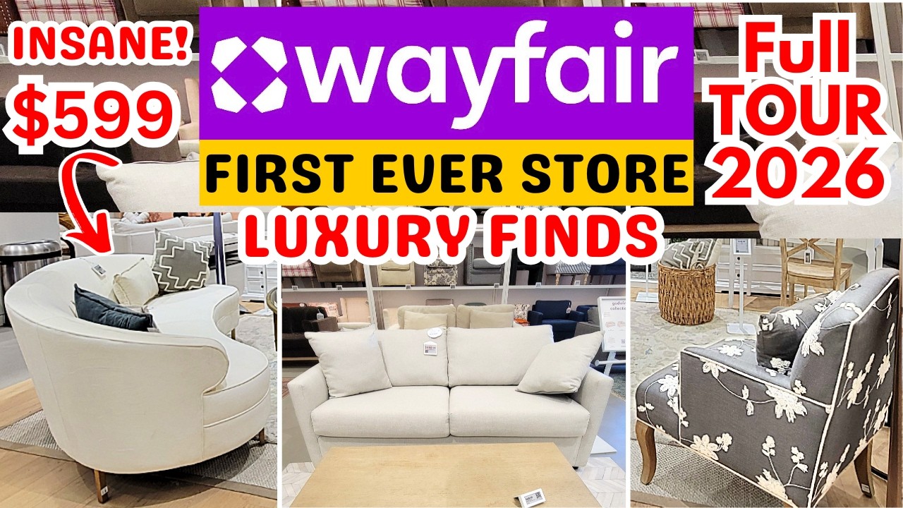 Is WAYFAIR FURNITURE Still WORTH IT? 🤔Here's What I Found! STORE TOUR