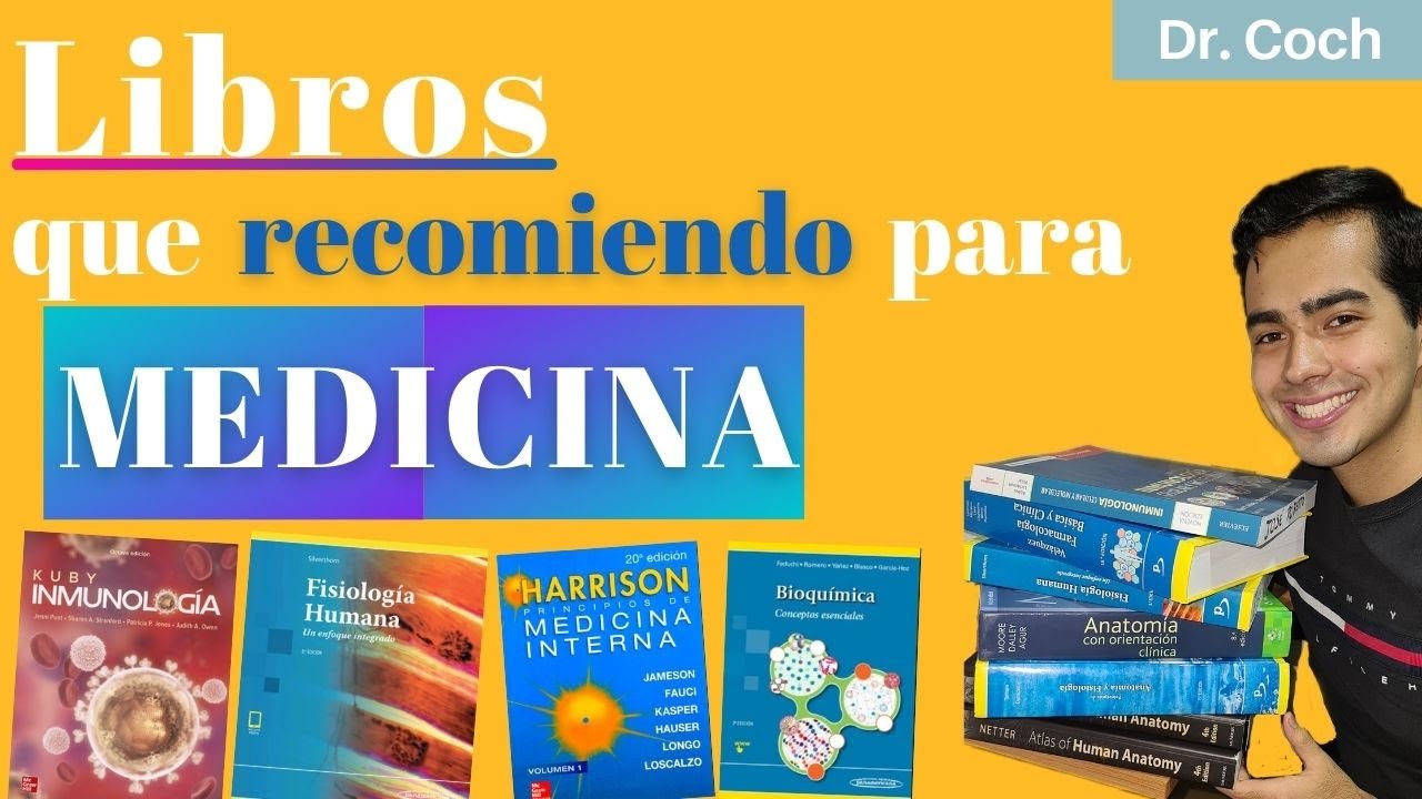 Libros que RECOMIENDO en MEDICINA 📚 | Dr. Coch
