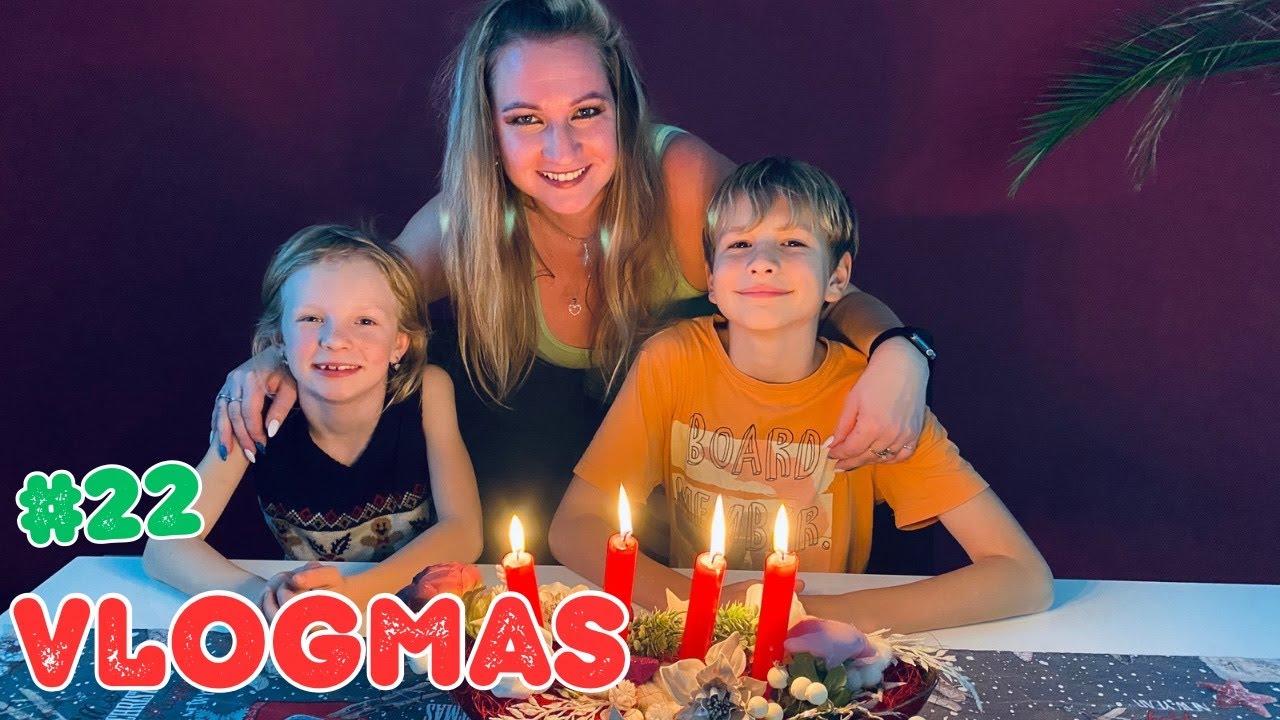 VLOGMAS 2025 🎄 - #22 zapomněli jsme zapálit čtyři svíčky a doděláváme cukroví…