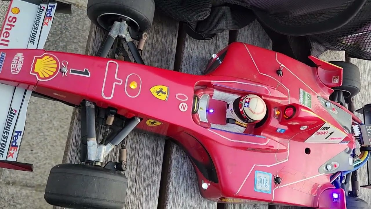 TAMIYA 1/10 타미야 F201  F1 RC카 알시카 온로드