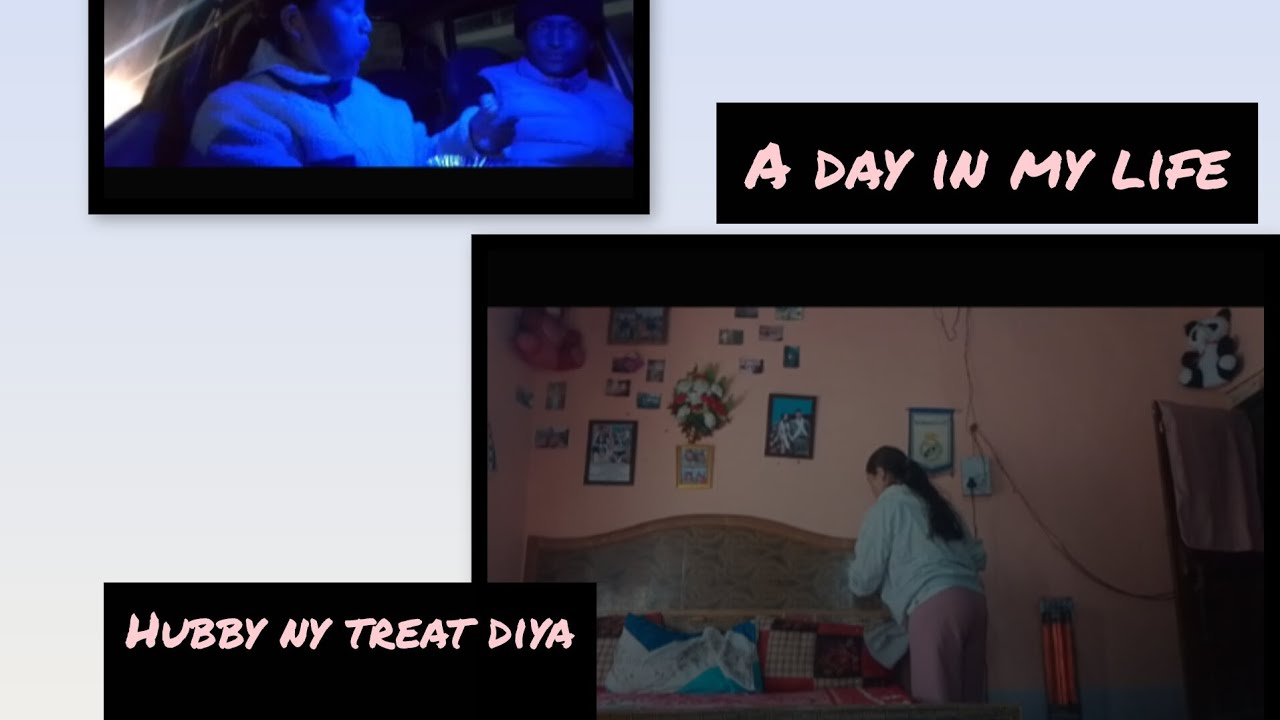 #aday my life// #hubby ny #treat diya🫀❣️//vlog 11