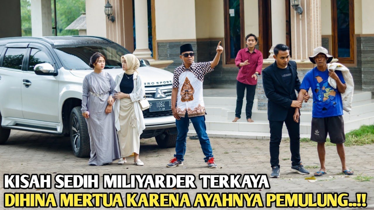 MILIYARDER TERKAYA DIHINA MERTUA SAAT ACARA HARI PERNIKAHANNYA KARENA TAU AYAHNYA SEORANG PEMULUNG!!