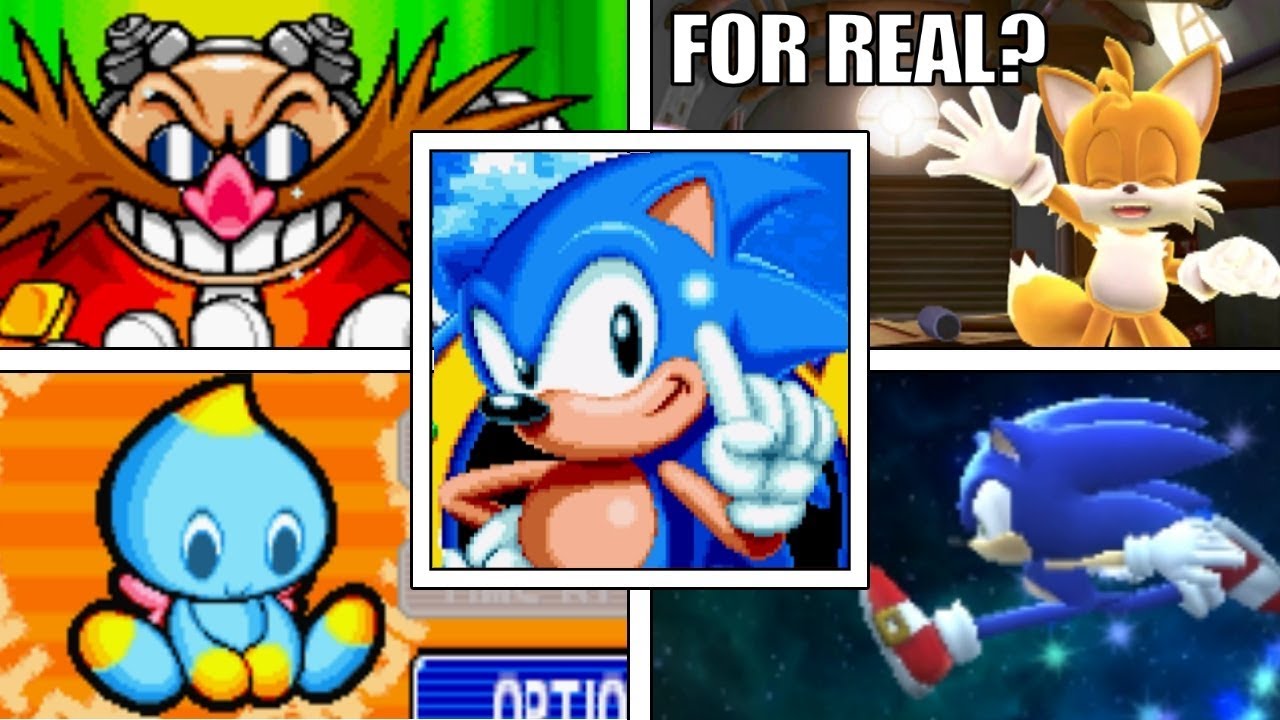 Evolution Of DELETING SAVE FILES In Sonic The Hedgehog Games (1993-2018) Genesis, PC, Wii 3DS & More