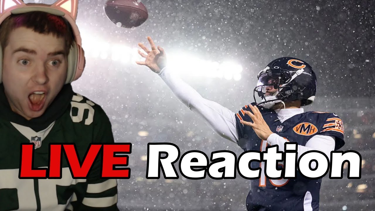 LIVE reaction to Rams vs Bears Divisional 1/18/26!!