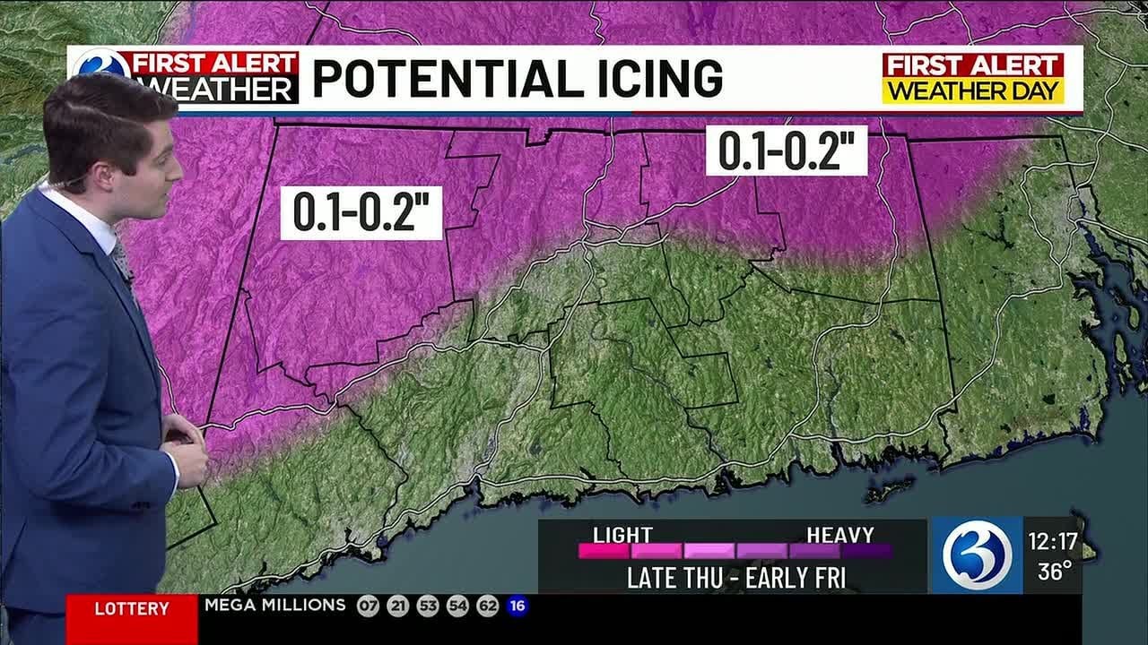 FORECAST: Tracking rain Thursday that turns to an icy mix later