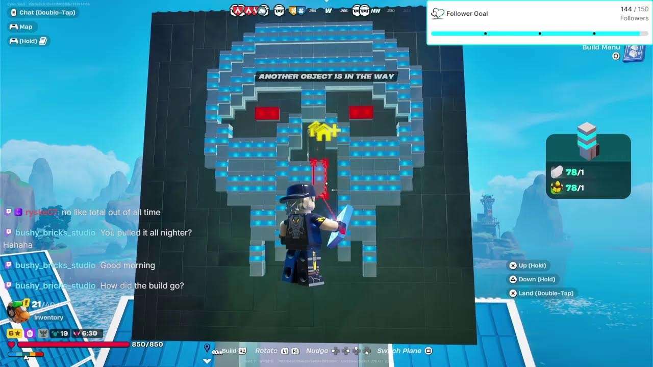 💀 Working on the Cyan Sanctum! 💀 LEGO Fortnite: Odyssey