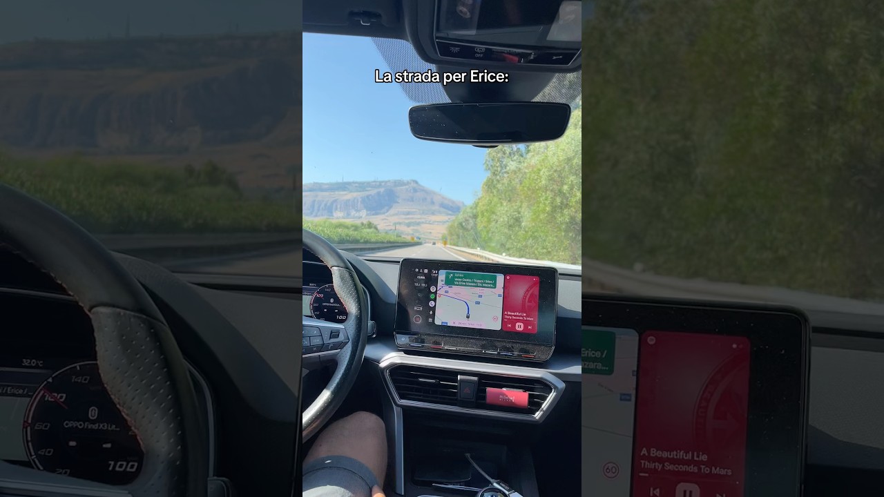 La strada per Erice&hellip; #erice #sicilia #siciliabedda #contentcreator #contentcreatoritalia