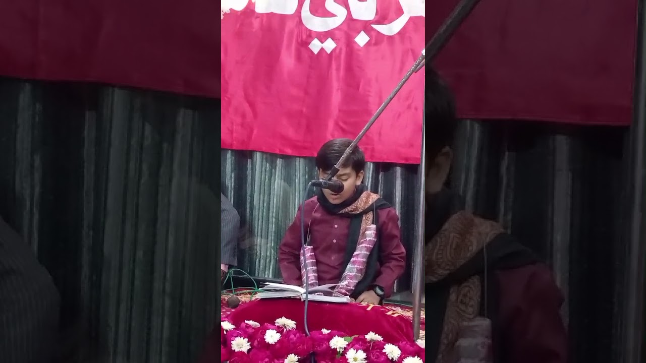 Madhe Zainab manqabat aoun Abbas naqvi 1st shaban Jashn e Sani e zehra
