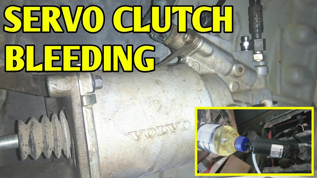 Clutch Bleeding Procedure On Volvo Truck Manual Transmission - Servo Clutch System Volvo FM 370