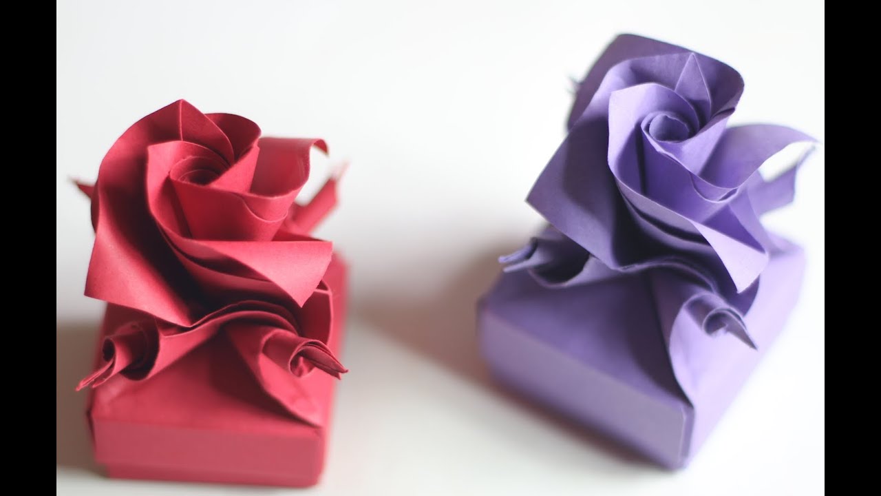 How to make Origami Versailles box (Krystyna Burczyk)