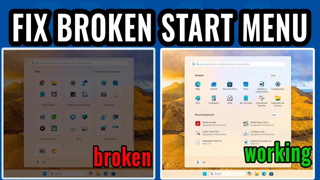 Windows 11 25H2 Broke the Start Menu? Fix 