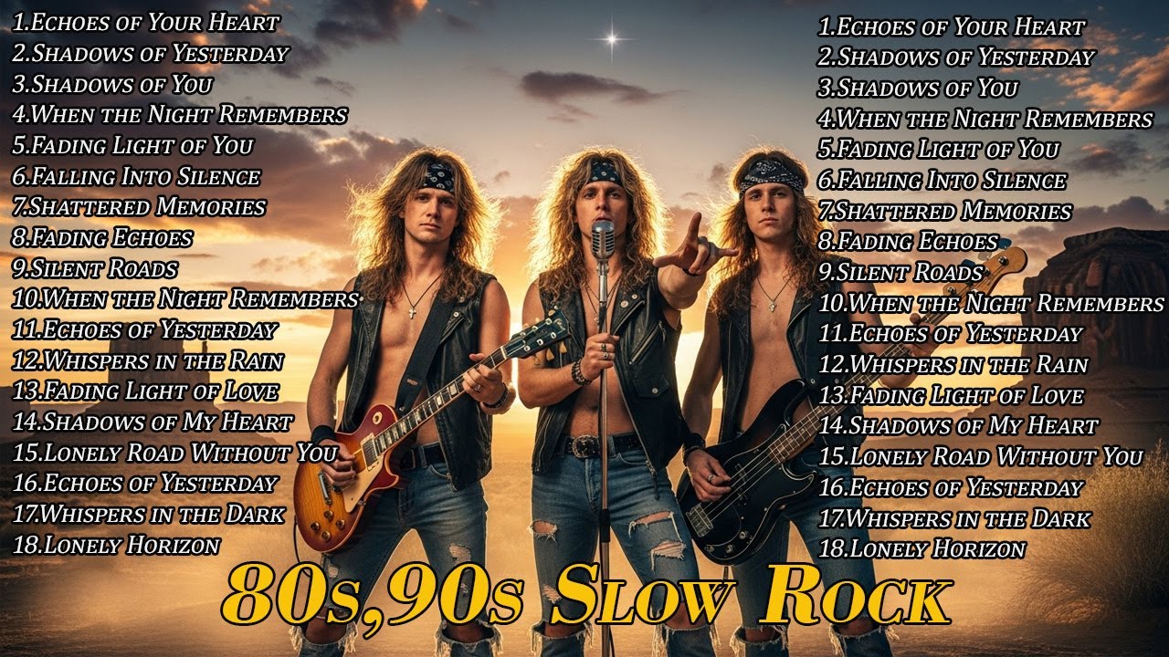 Firehouse, Steelheart, Guns N Roses, Skid Row, Bryan Adams, Whitesnake, Scorpion, Slow Rock 2025