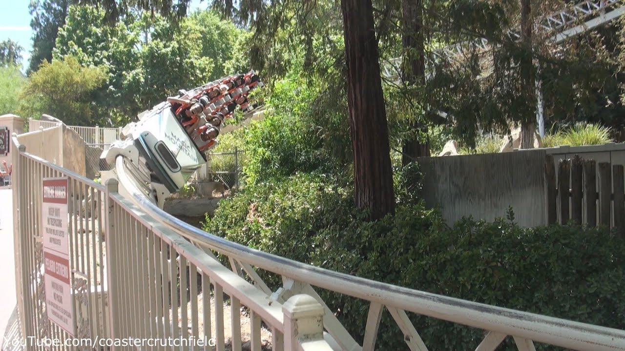 Revolution (Off-ride HD) Six Flags Magic Mountain