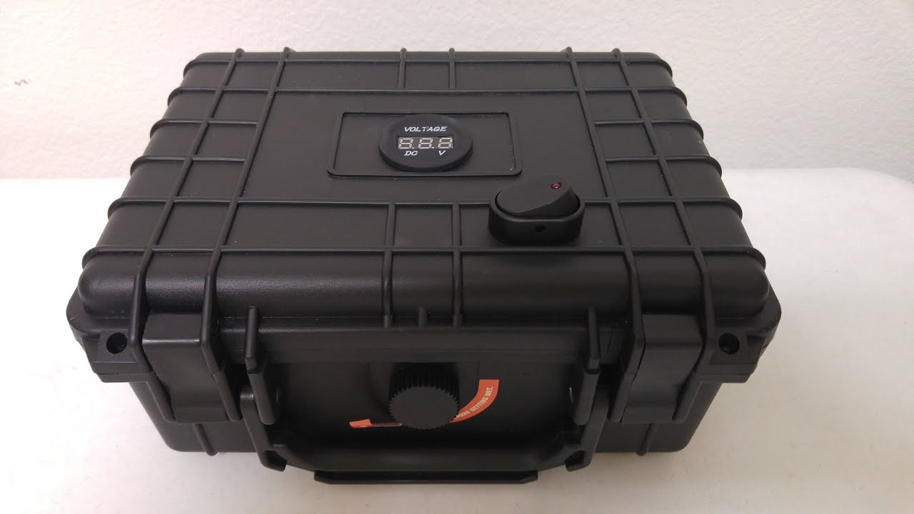 DIY 12V Compact Battery Box