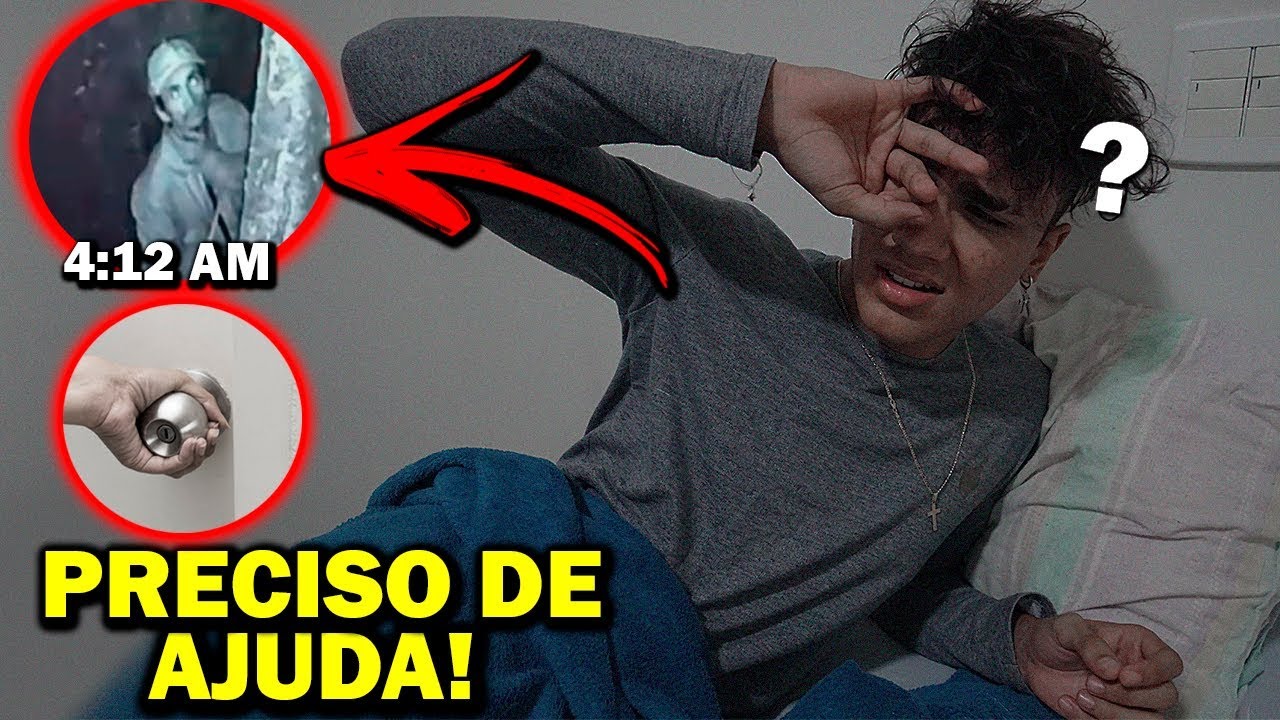 ALGUÉM ENTROU NA MINHA CASA ENQUANTO EU DORMIA (é sério!)