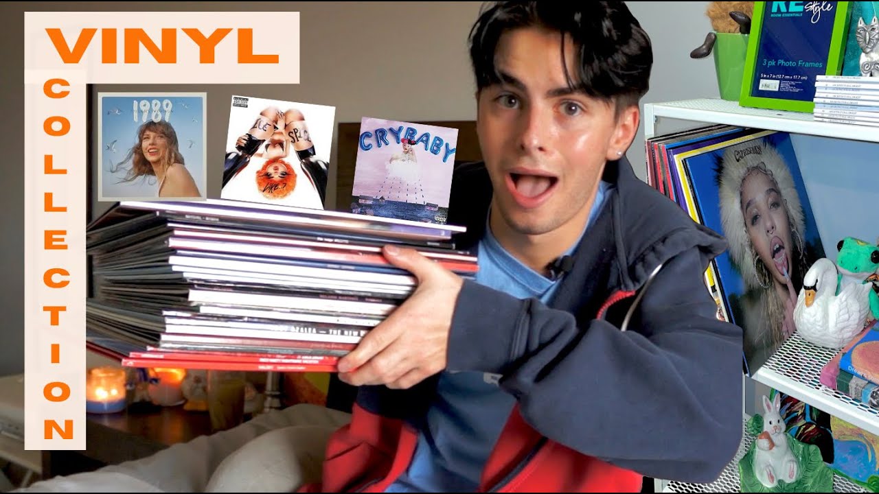 MY ENTIRE $900 VINYL COLLECTION | COLORED, RARE, PICTURE DISCS