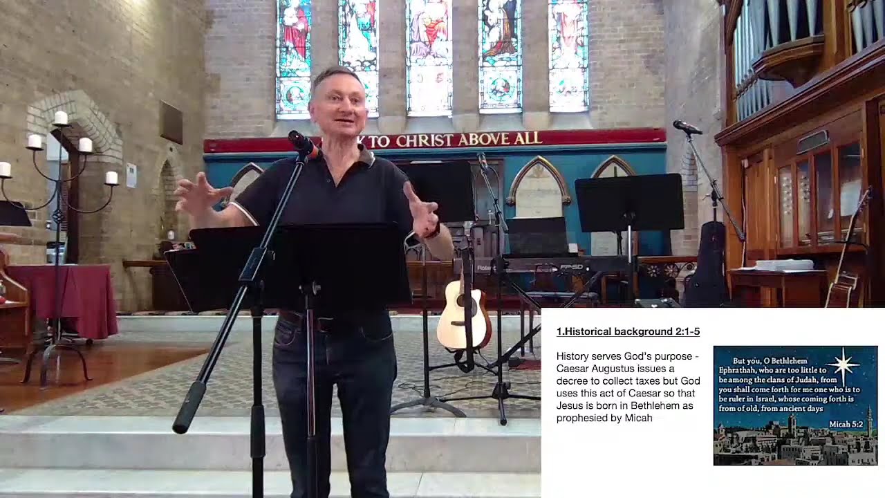 Luke 2:1-20 | 5pm Christmas is History | David O'Mara