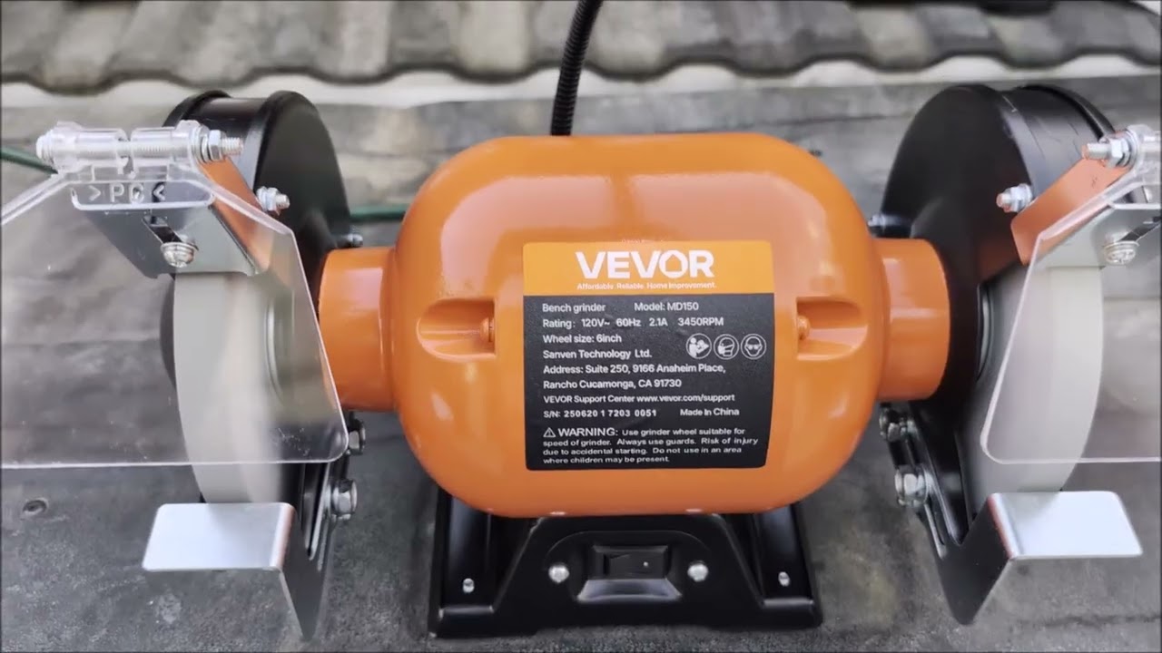 What You Should Know - VEVOR 6-inch Single Speed Bench Grinder