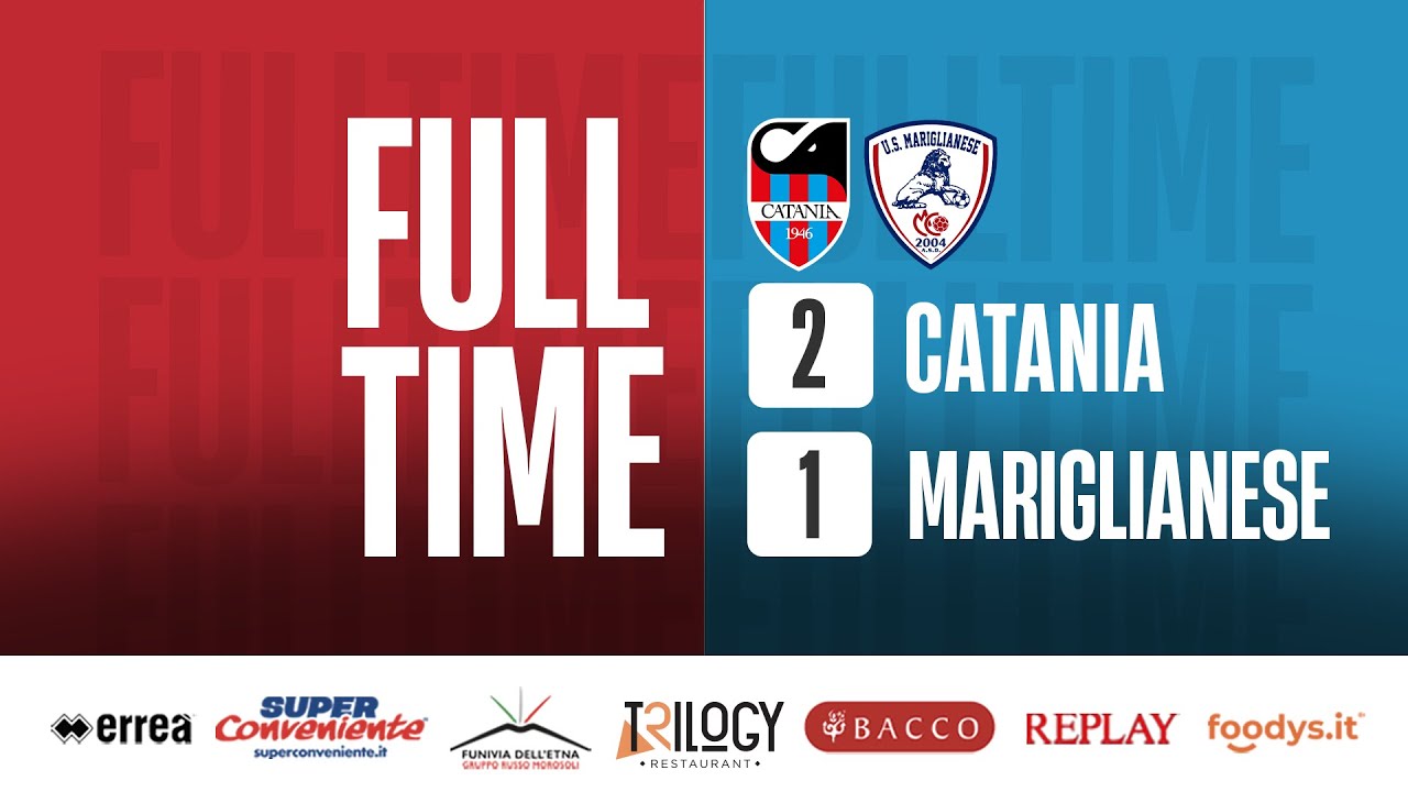 Serie D | Catania-Mariglianese 2-1 | Highlights Giornata 23