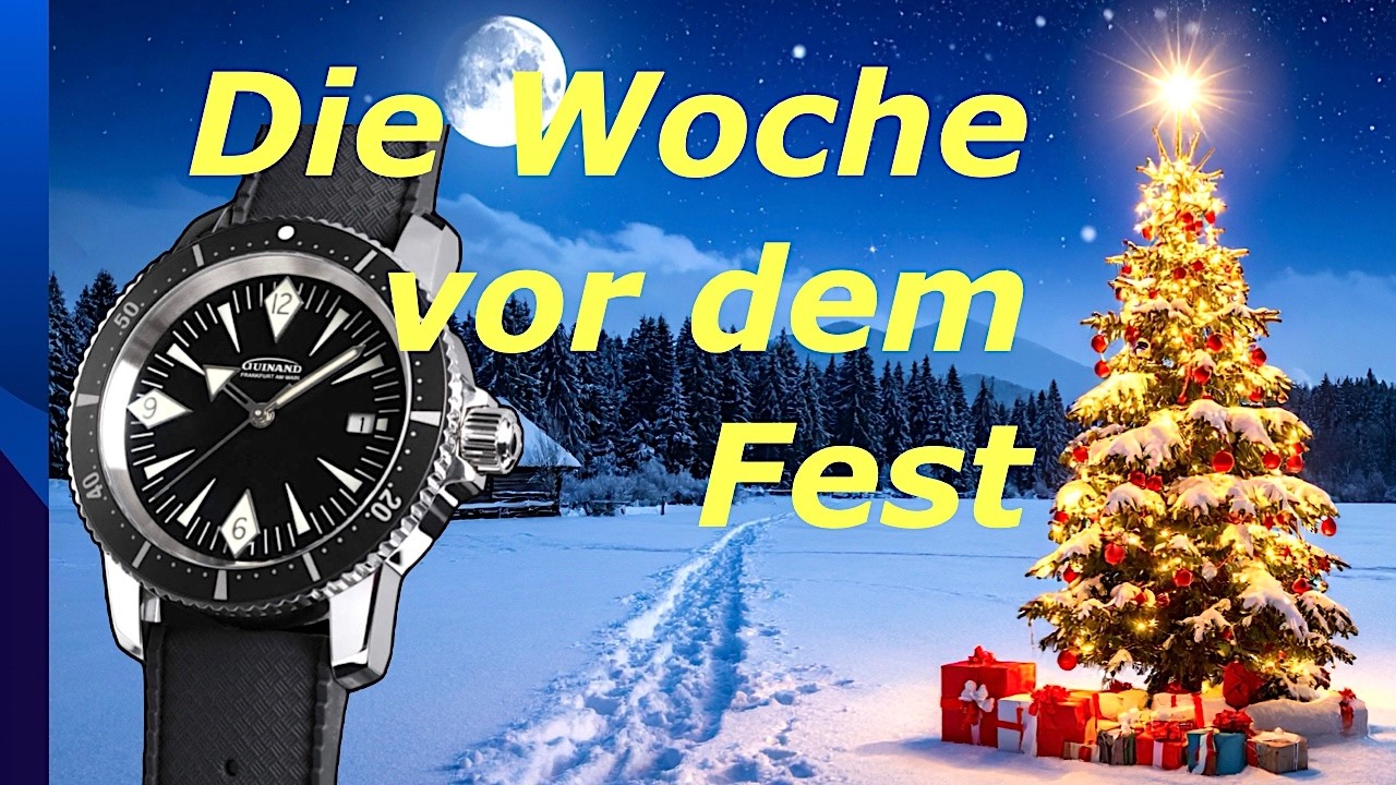 Spontankauf, der bleibt! Guinand HS109, die Weihnachtsuhr